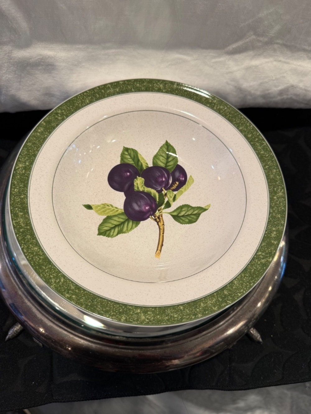 Vintage service for 4 fruit delight collection by Christopher Stuart Y2225 - Picture 5 of 14
